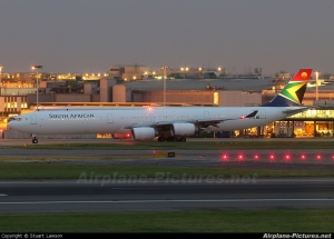 SAA A340-600.